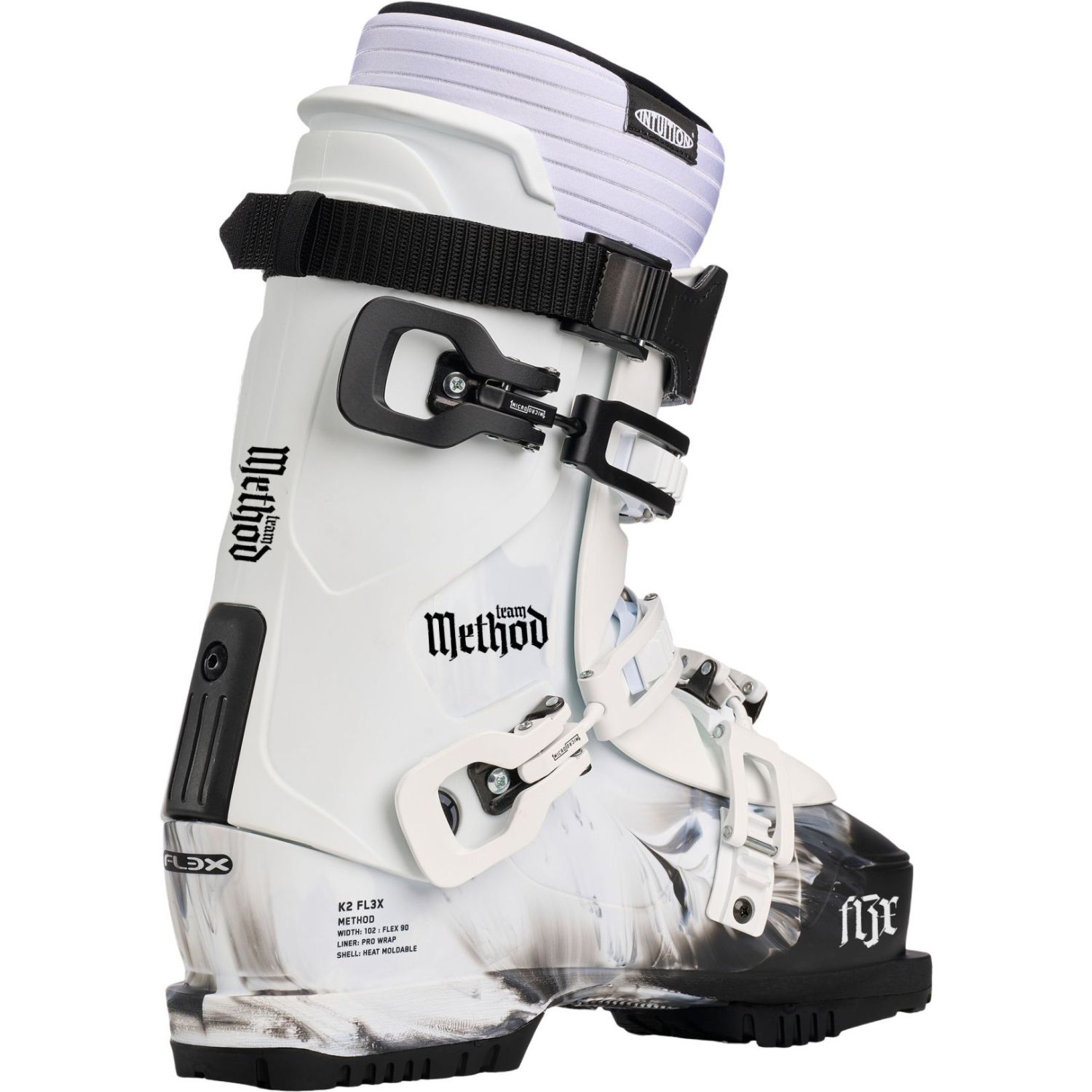 K2 Method Team, Skistøvler, Herre, White/Black