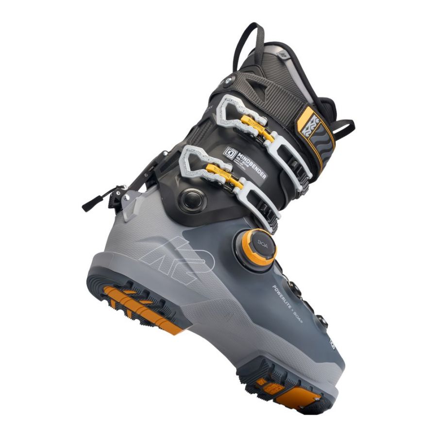 K2 Mindbender 100 BOA, lyžiarske topánky, pánske, sivé