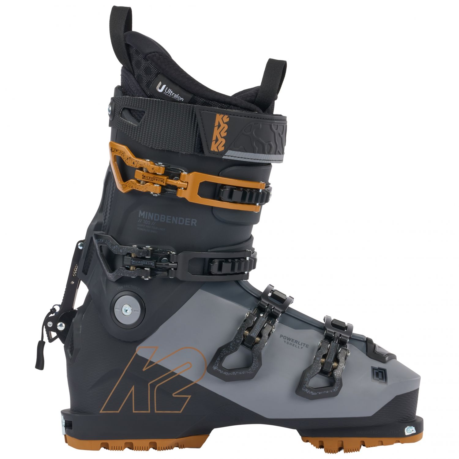 K2 Mindbender 100 MV, scarponi da sci, uomo, grigio/nero