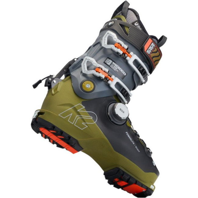 K2 Mindbender 110 BOA, botas de esqui, homem, cinzento/verde