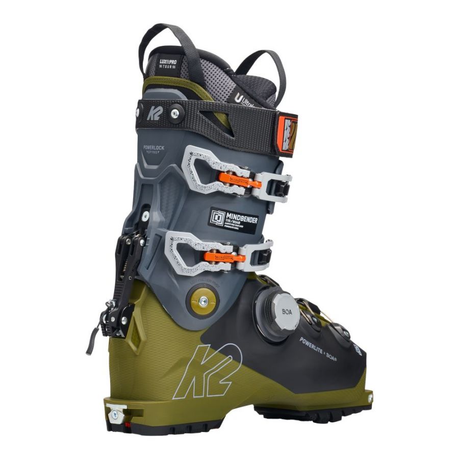 K2 Mindbender 110 BOA, chaussures de ski, homme, gris/vert
