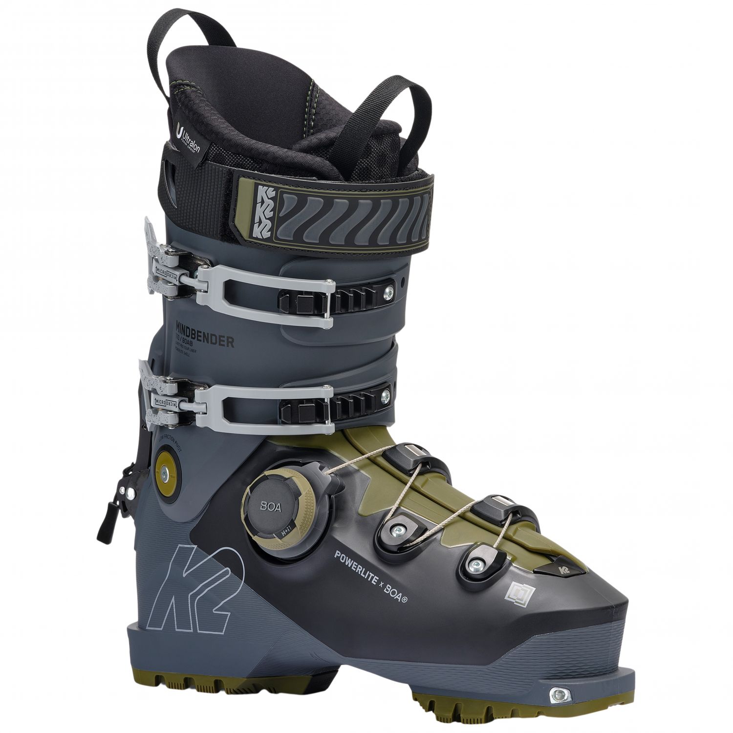 K2 Mindbender 110 BOA, chaussures de ski, hommes, gris