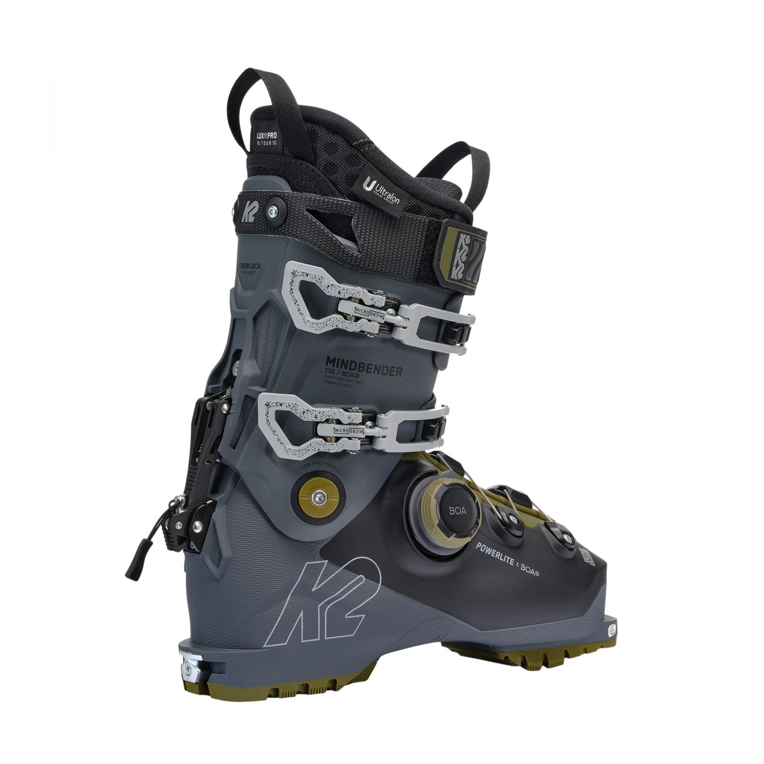 K2 Mindbender 110 BOA, chaussures de ski, hommes, gris