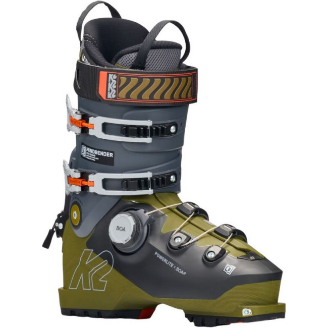 K2 Mindbender 110 BOA, skistøvler, herre, grå/grøn