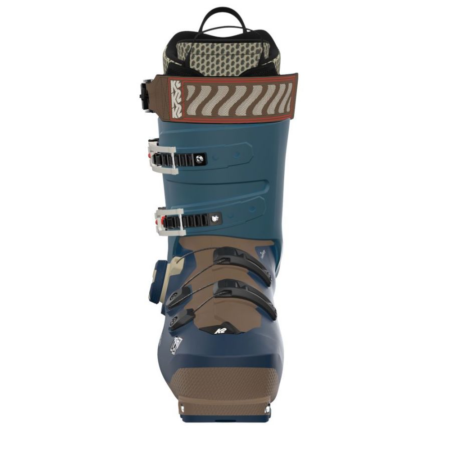 K2 Mindbender 120 BOA, chaussures de ski, homme, bleu/marron