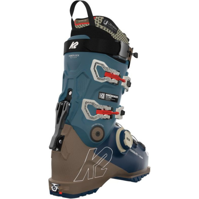 K2 Mindbender 120 BOA, Skistøvler, Herre, Blue/Brown
