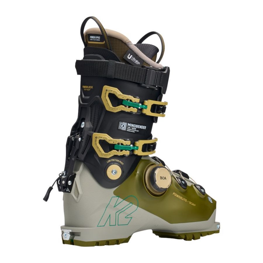 K2 Mindbender 130 BOA lyžiarske topánky, pánske, zelené