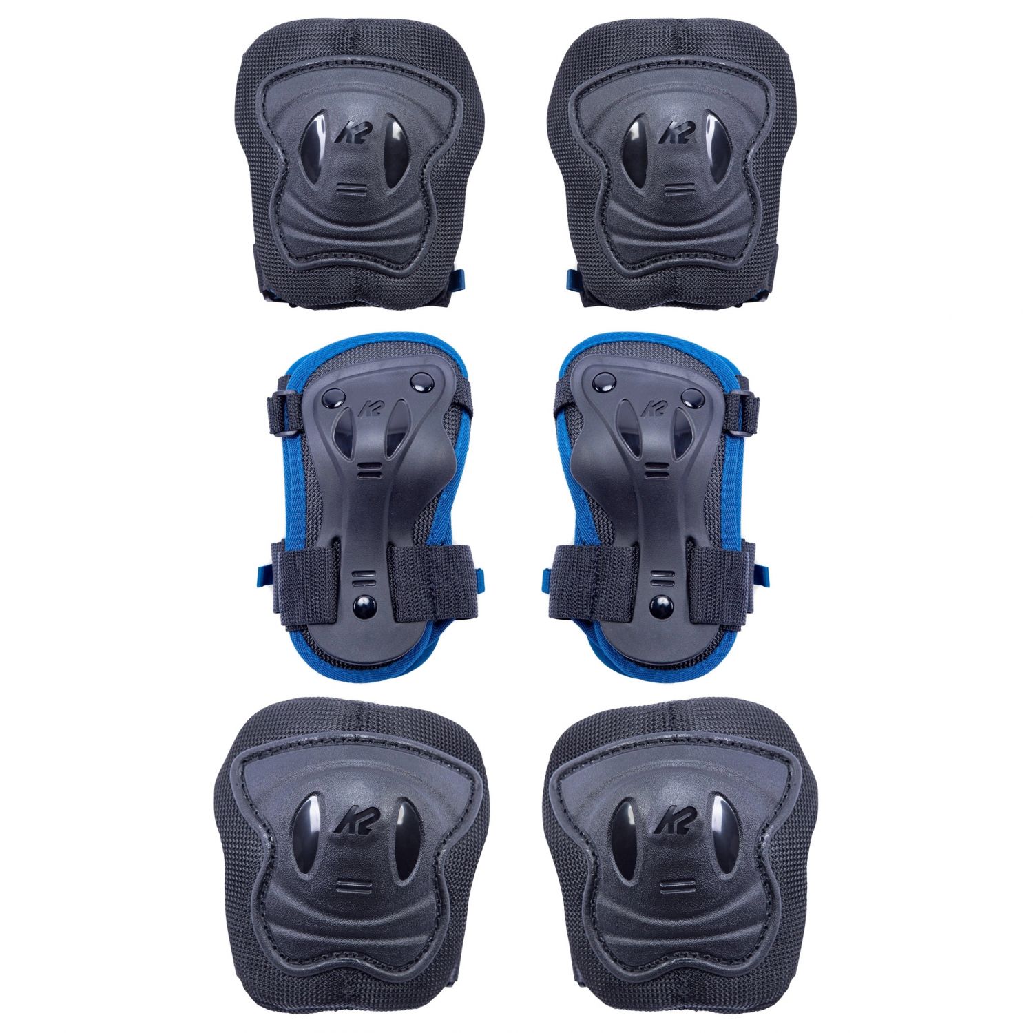 K2 Raider Pro Pad Set, set di protezione, junior, nero