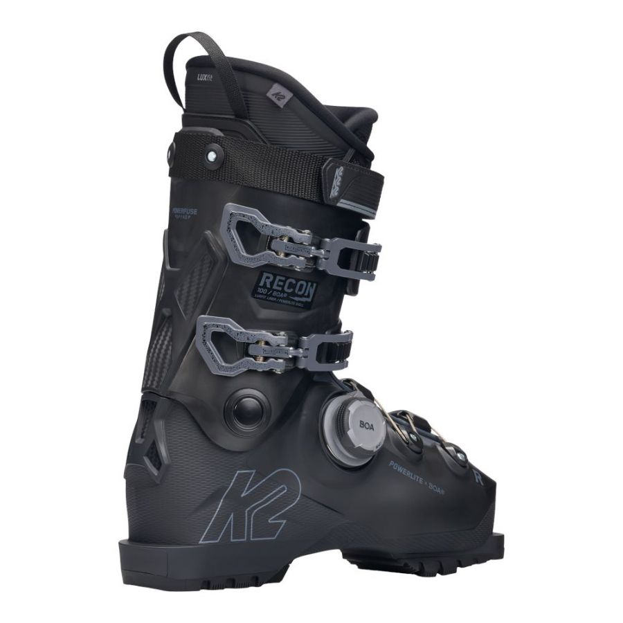 K2 Recon 100 BOA, lyžiarske topánky, pánske, tmavosivé