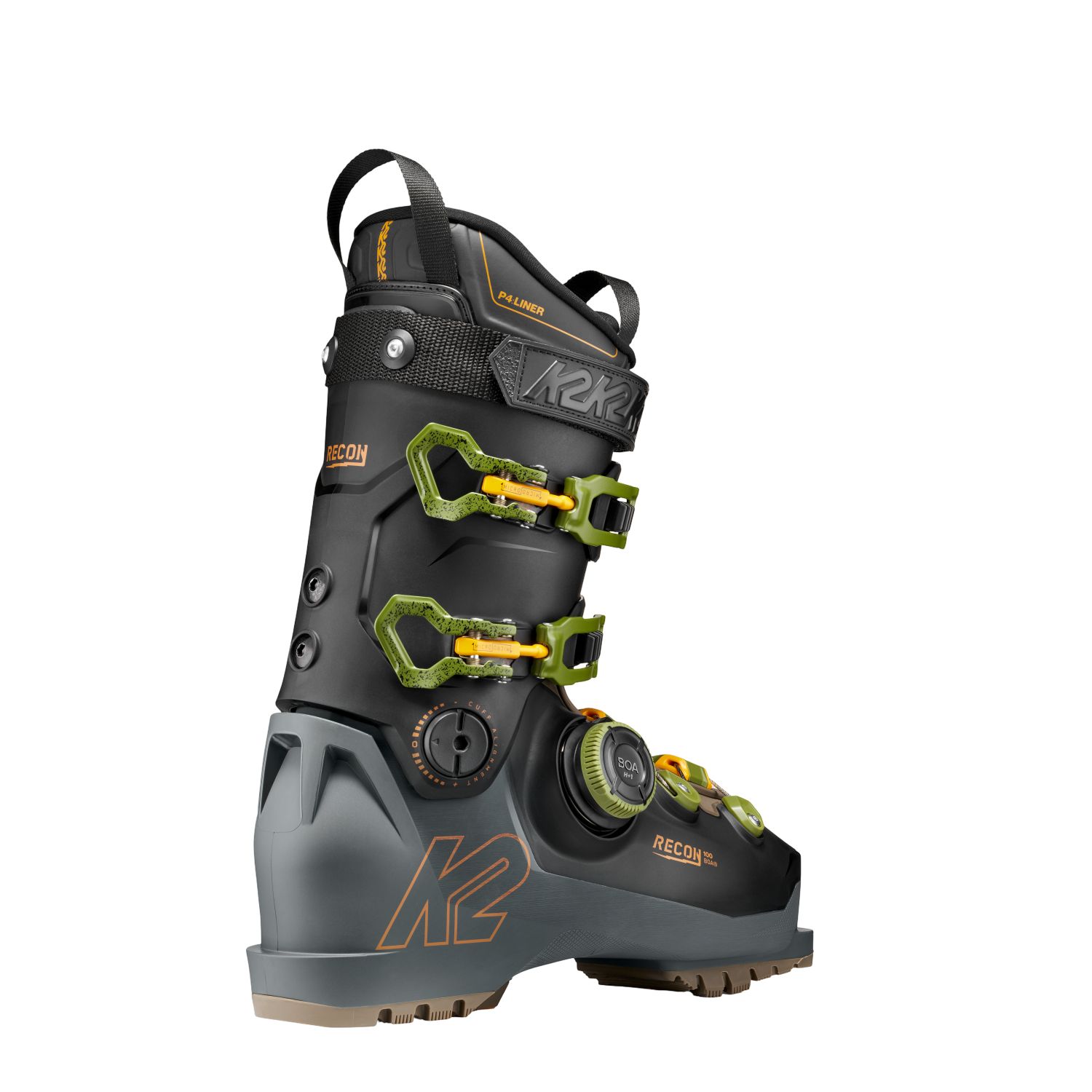 K2 Recon 100 BOA, scarponi da sci, uomo, nero