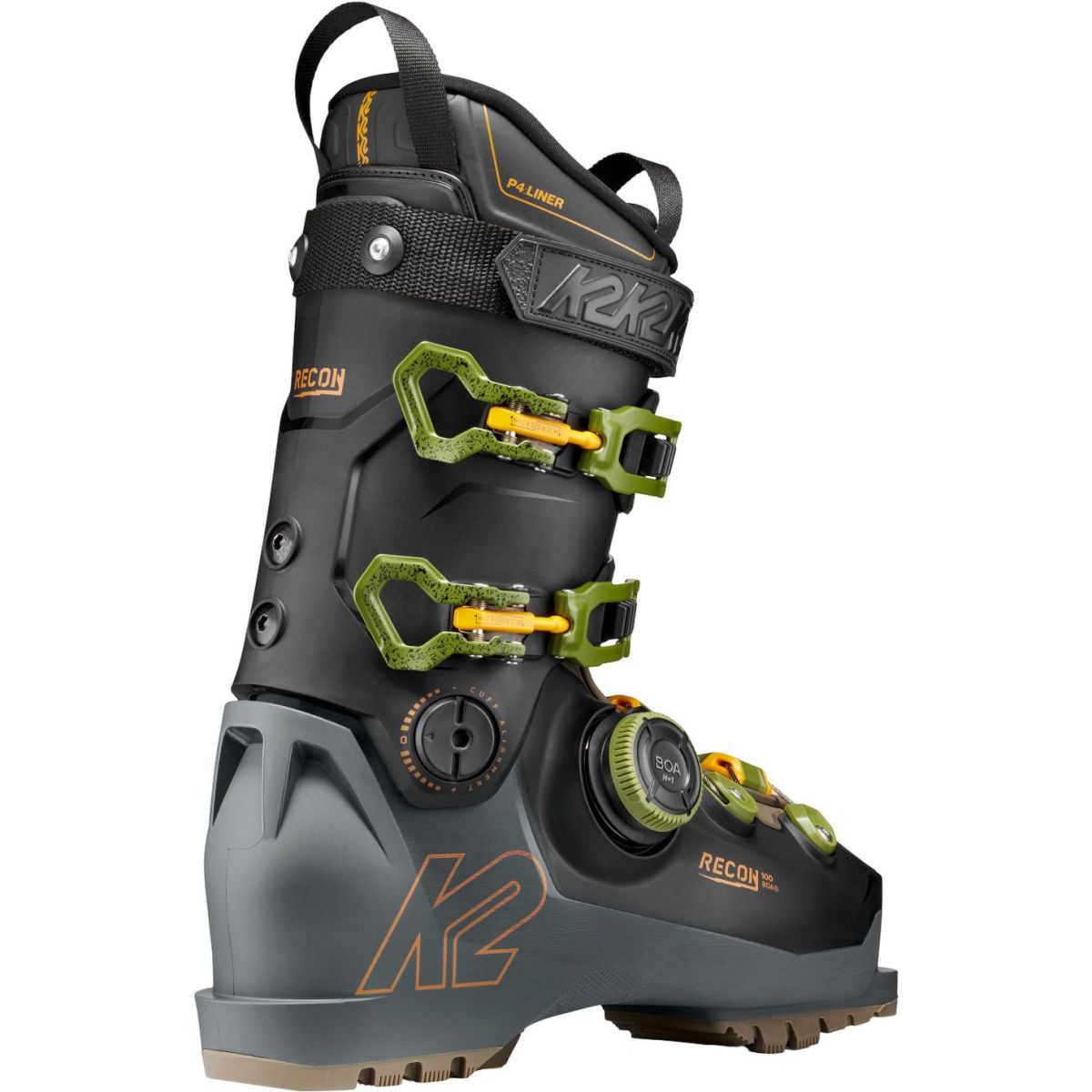 K2 Recon 100 BOA, skistøvler, herre, sort
