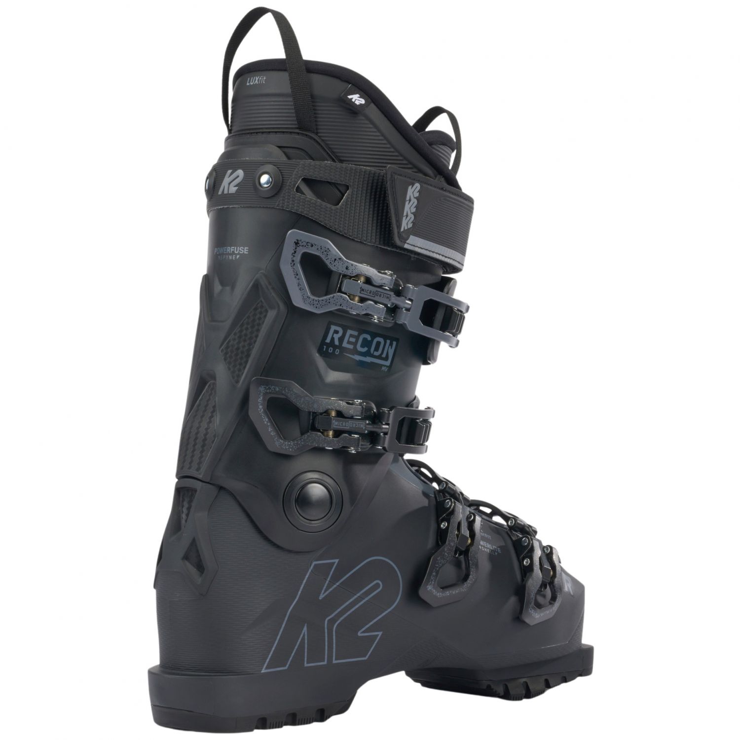 K2 Recon 100 MV, botas de esquí, hombre, negro
