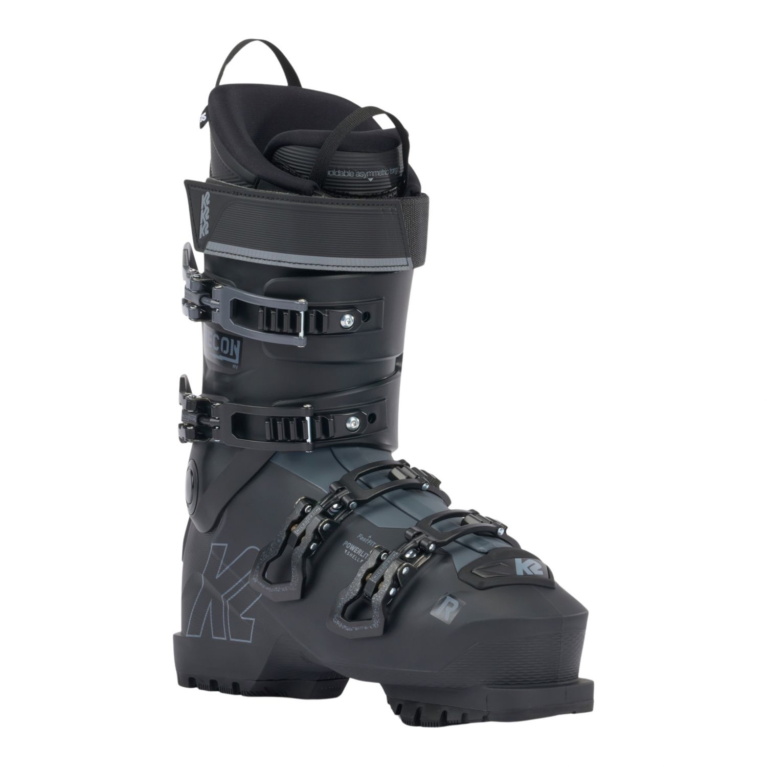 K2 Recon 100 MV, lyžiarske topánky, pánske, čierne