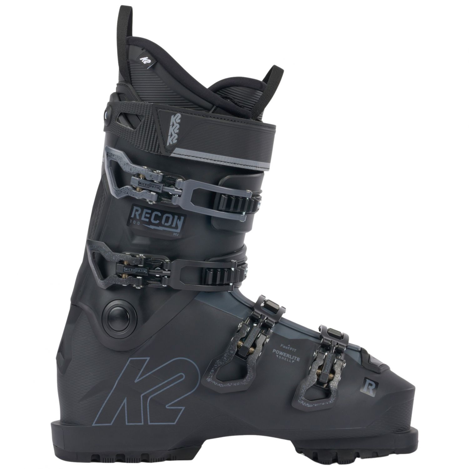 K2 Recon 100 MV, lyžiarske topánky, pánske, čierne