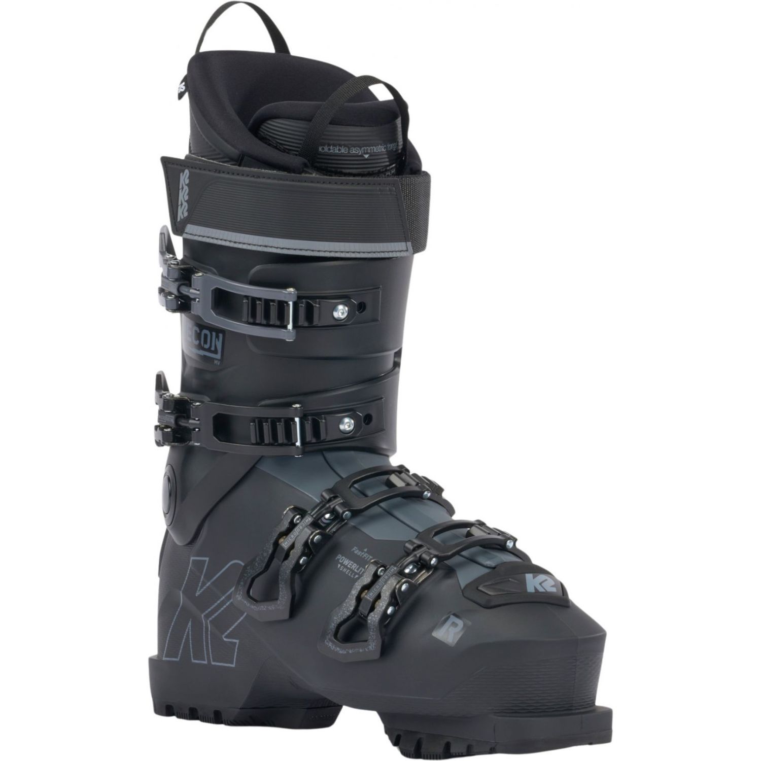 K2 Recon 100 MV, lyžiarske topánky, pánske, čierne