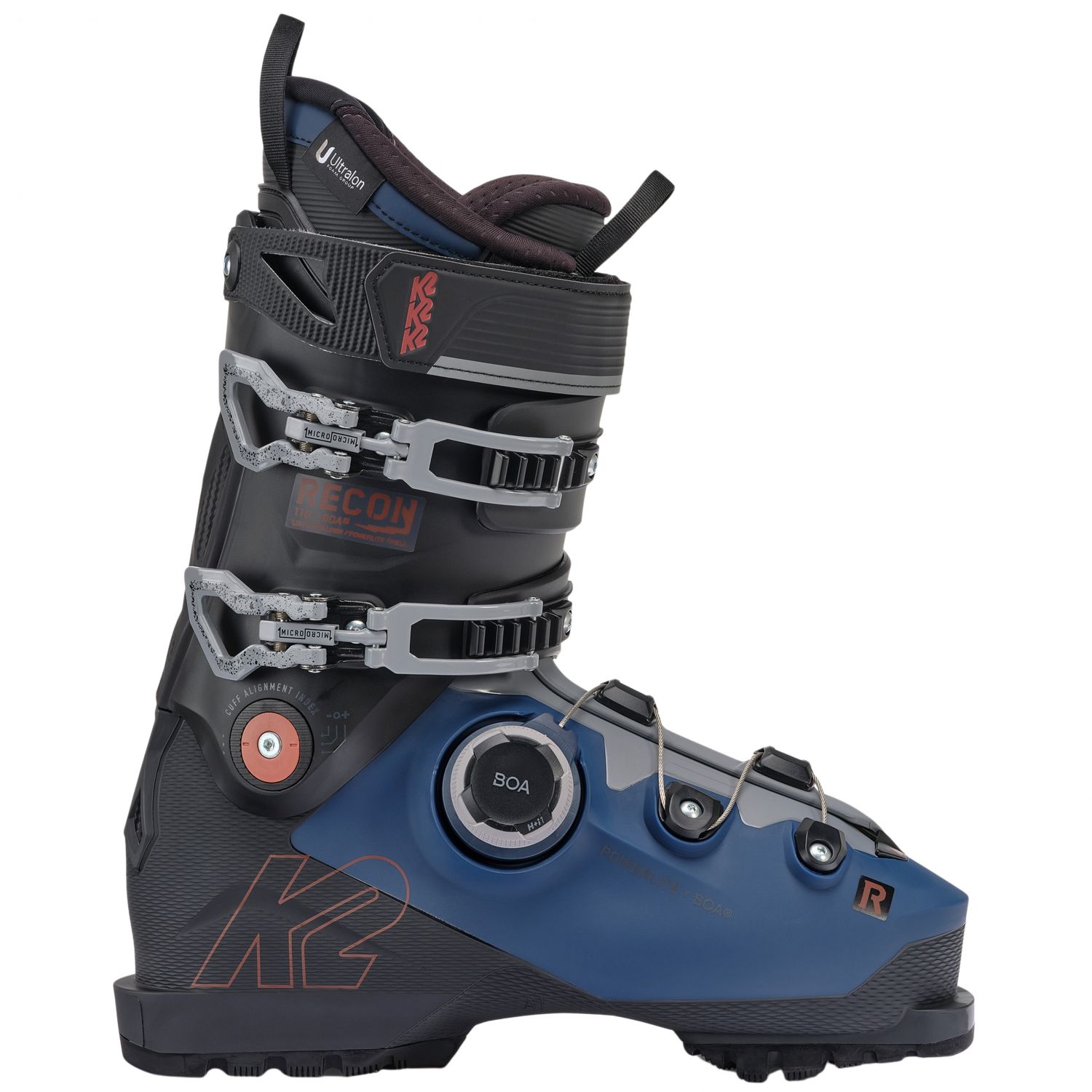 K2 Recon 110 BOA, laskettelumonot, miesten, tummansininen/musta