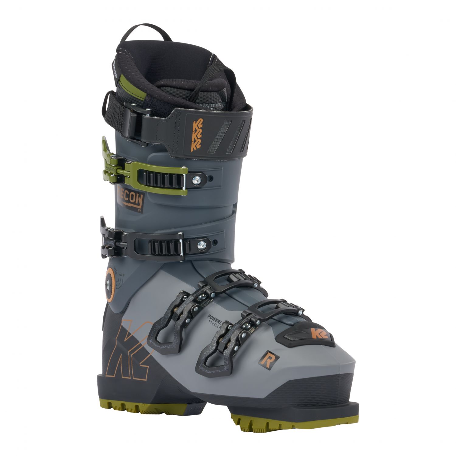 K2 Recon 120 MV, buty narciarskie, męskie, szare