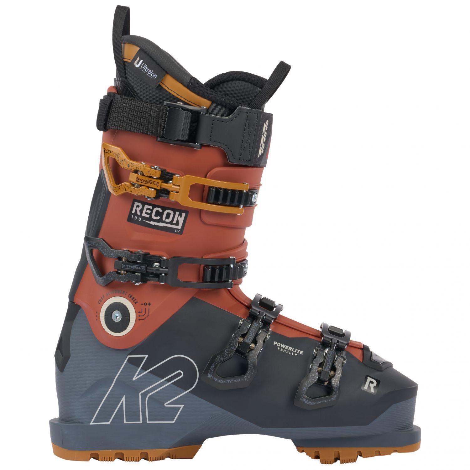 K2 Recon 130 LV, buty narciarskie, męskie, czarny/czerwony