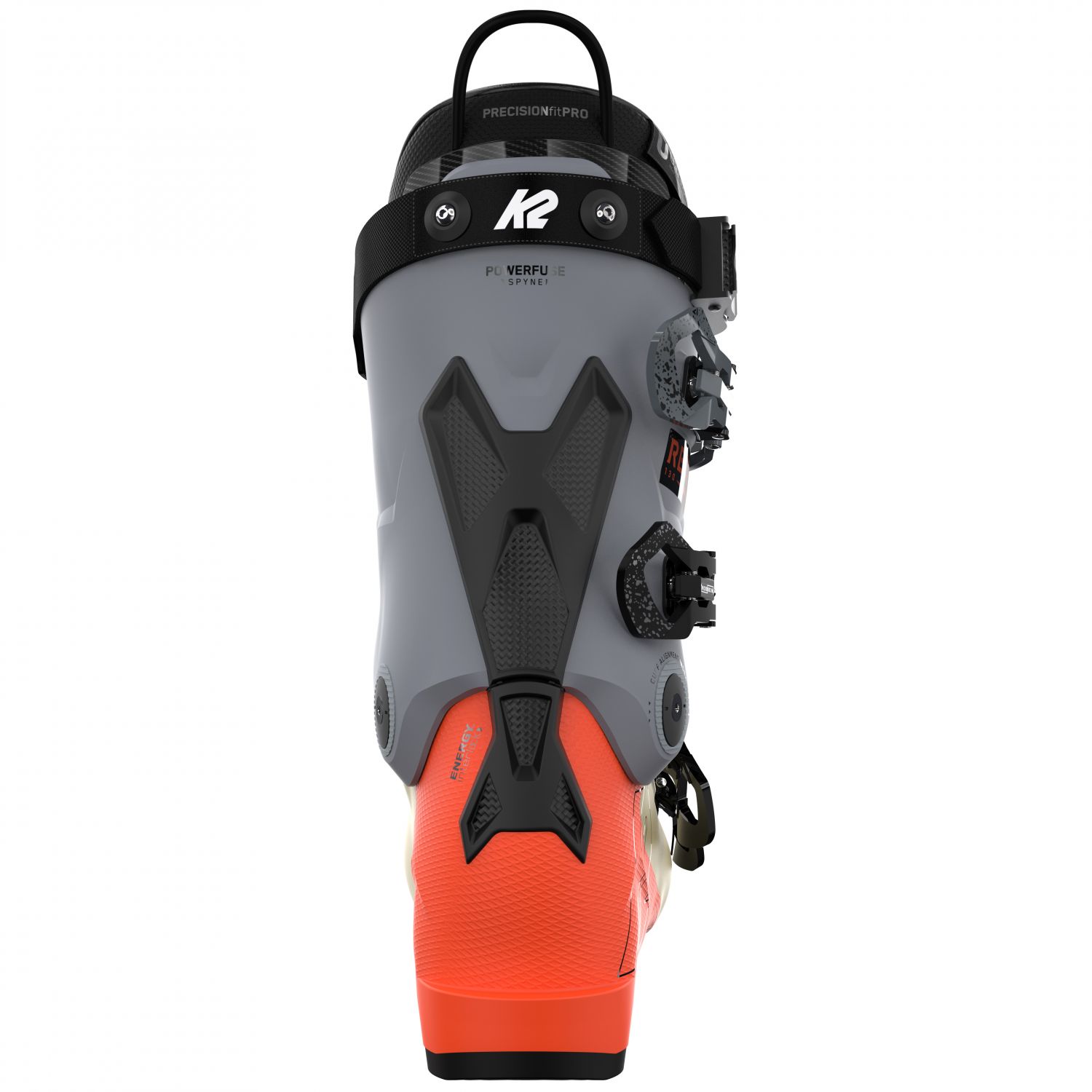 K2 Recon 130 LV, buty narciarskie, męskie, pomarańczowe