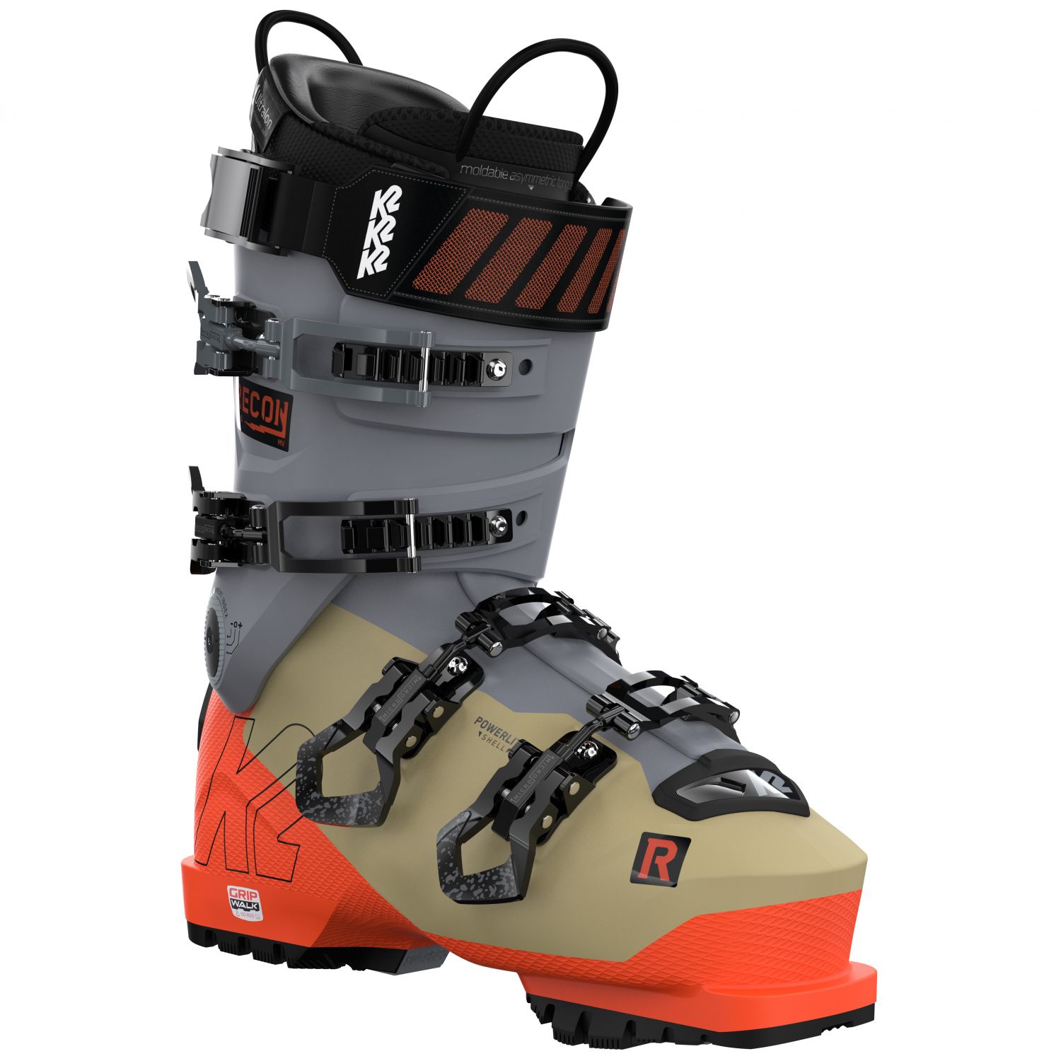 K2 Recon 130 LV, skischoenen, heren, orange