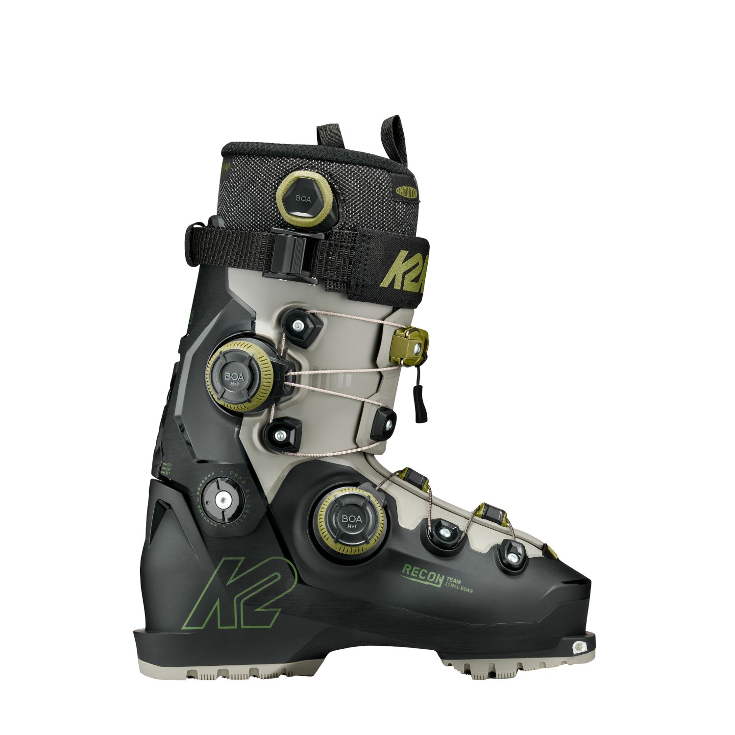 K2 Recon Team Zonal BOA, cizme de schi, bărbat, negru