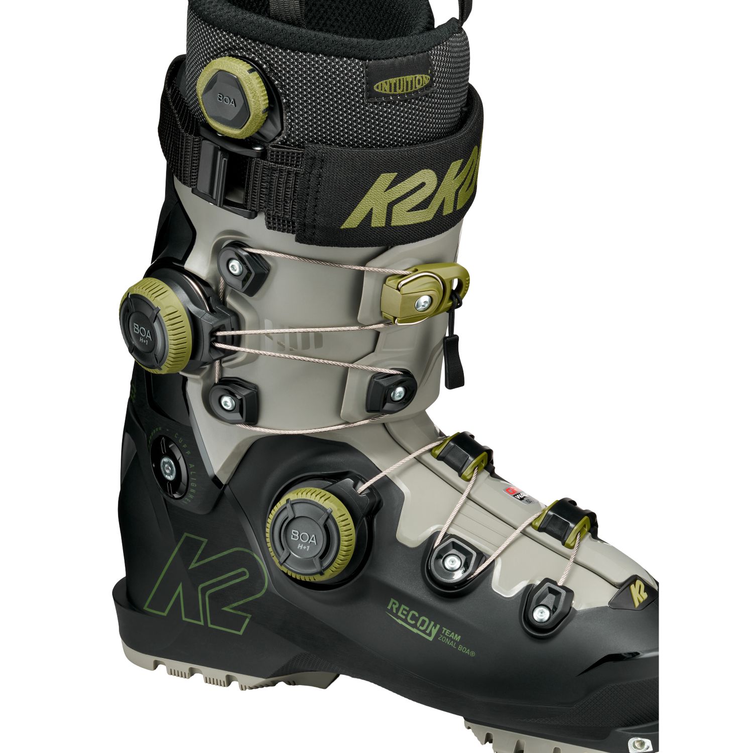 K2 Recon Team Zonal BOA, cizme de schi, bărbat, negru