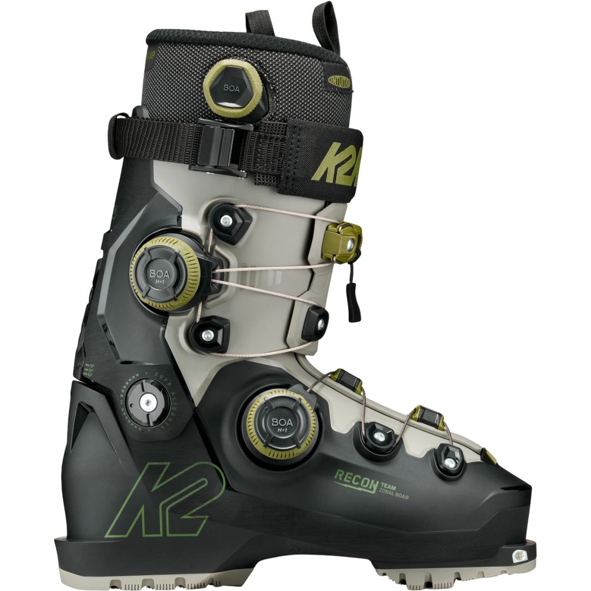 K2 Recon Team Zonal BOA, skistøvler, herre, sort