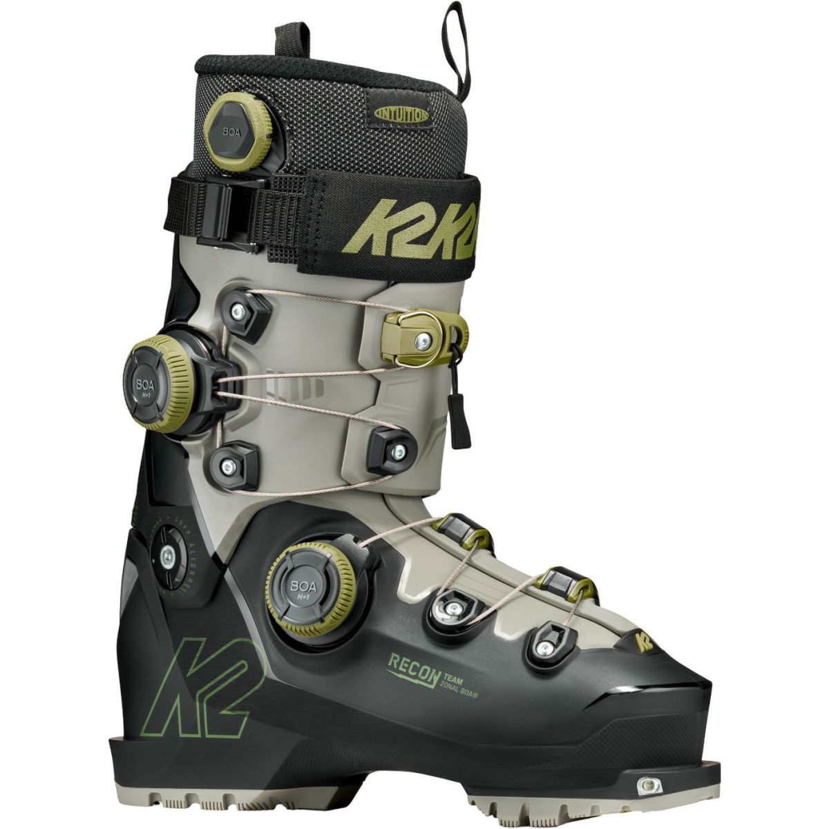 K2 Recon Team Zonal BOA, skistøvler, herre, sort