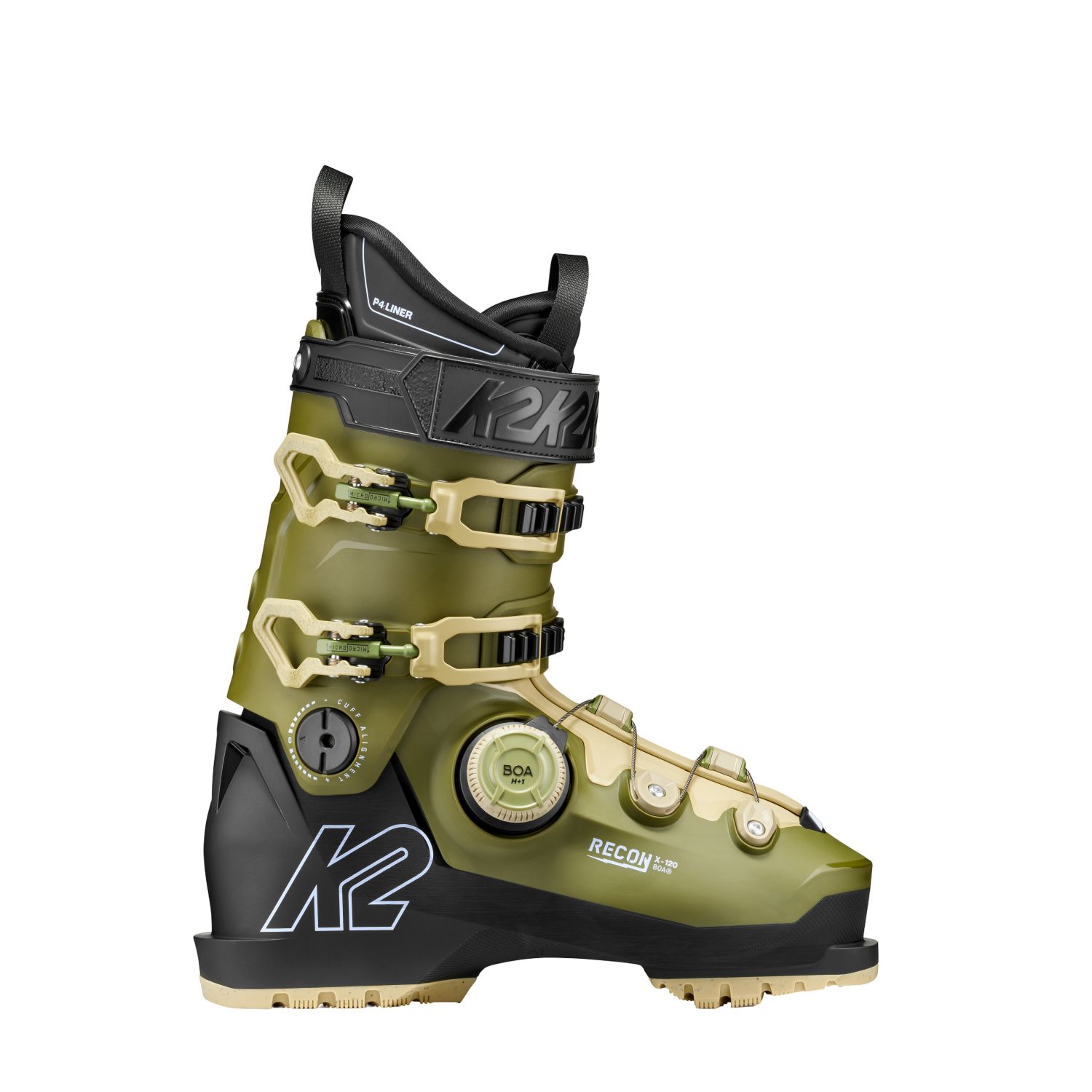 K2 Recon X 120 BOA, Skischuhe, Herren, grün