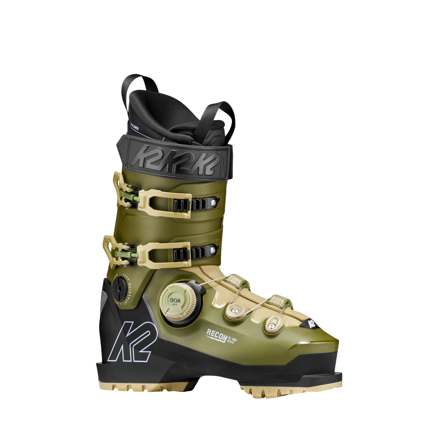 K2 Recon X 130 BOA, Skischuhe, Herren, grün