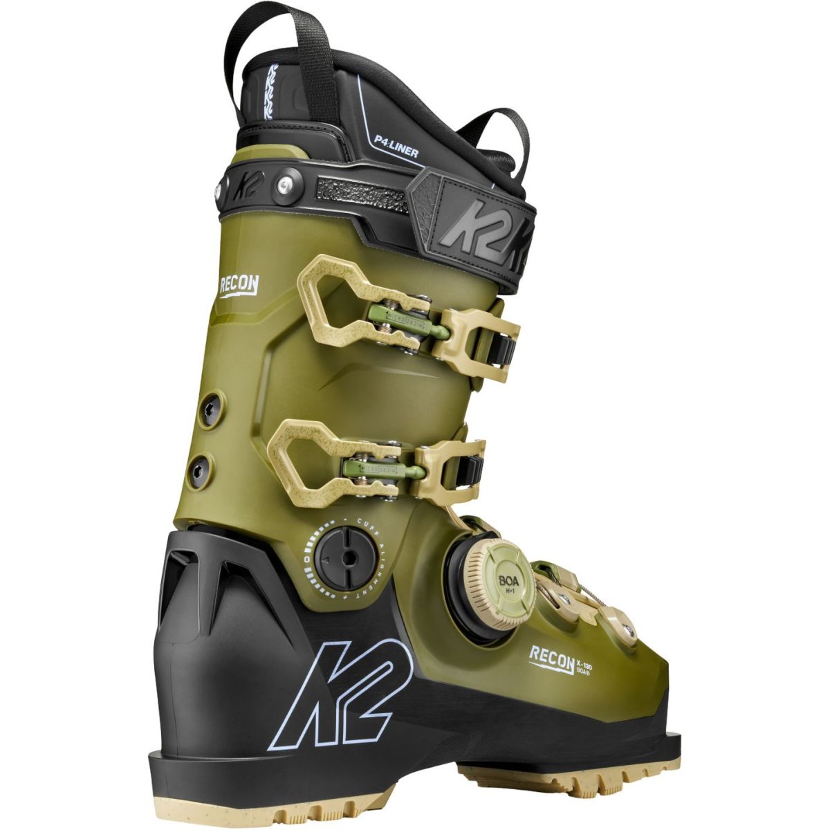 K2 Recon X 130 BOA, skistøvler, herre, grøn