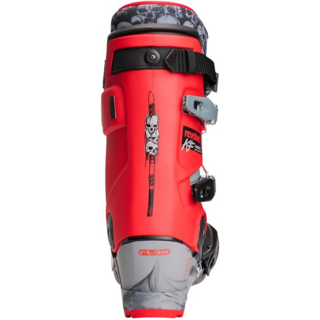 K2 Revolve KF, botas de esqui, homem, cinzento/vermelho