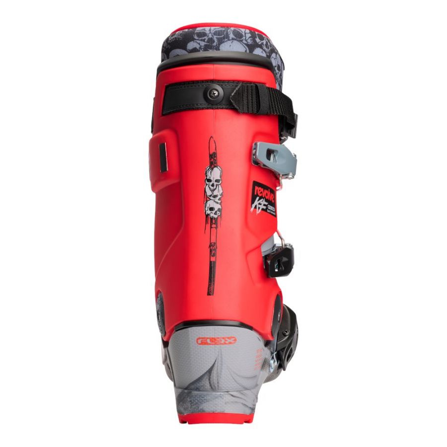 K2 Revolve KF, lyžiarske topánky, pánske, sivá/červená