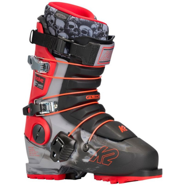 K2 Revolve KF, lyžiarske topánky, pánske, sivá/červená