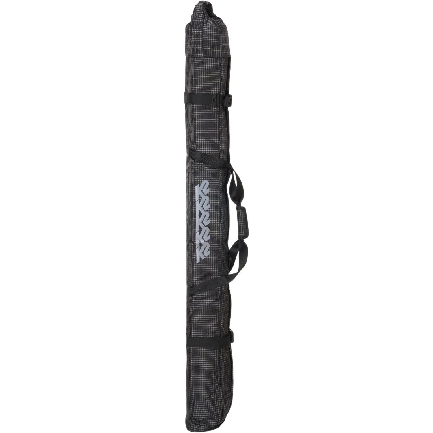 K2 Roll Top Single Ski Bag, 195cm, musta