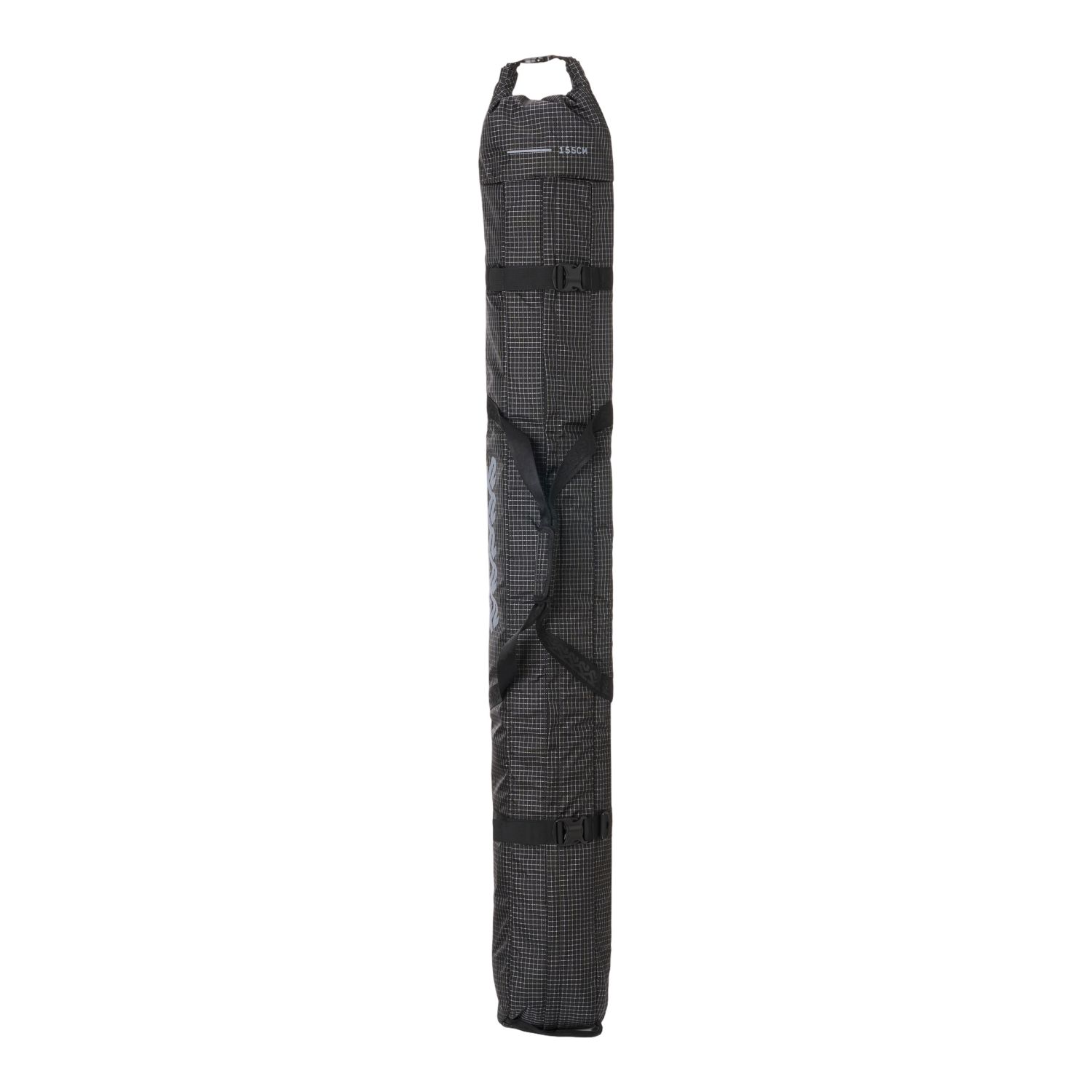 K2 Roll Top Single Ski Bag, 195cm, zwart