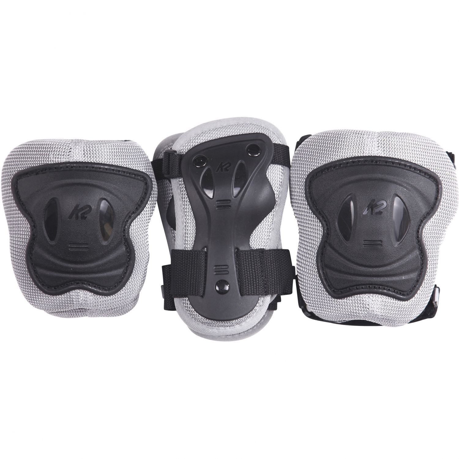 K2 Skates Pad Set, Beskyttelsessett, Junior, Grey