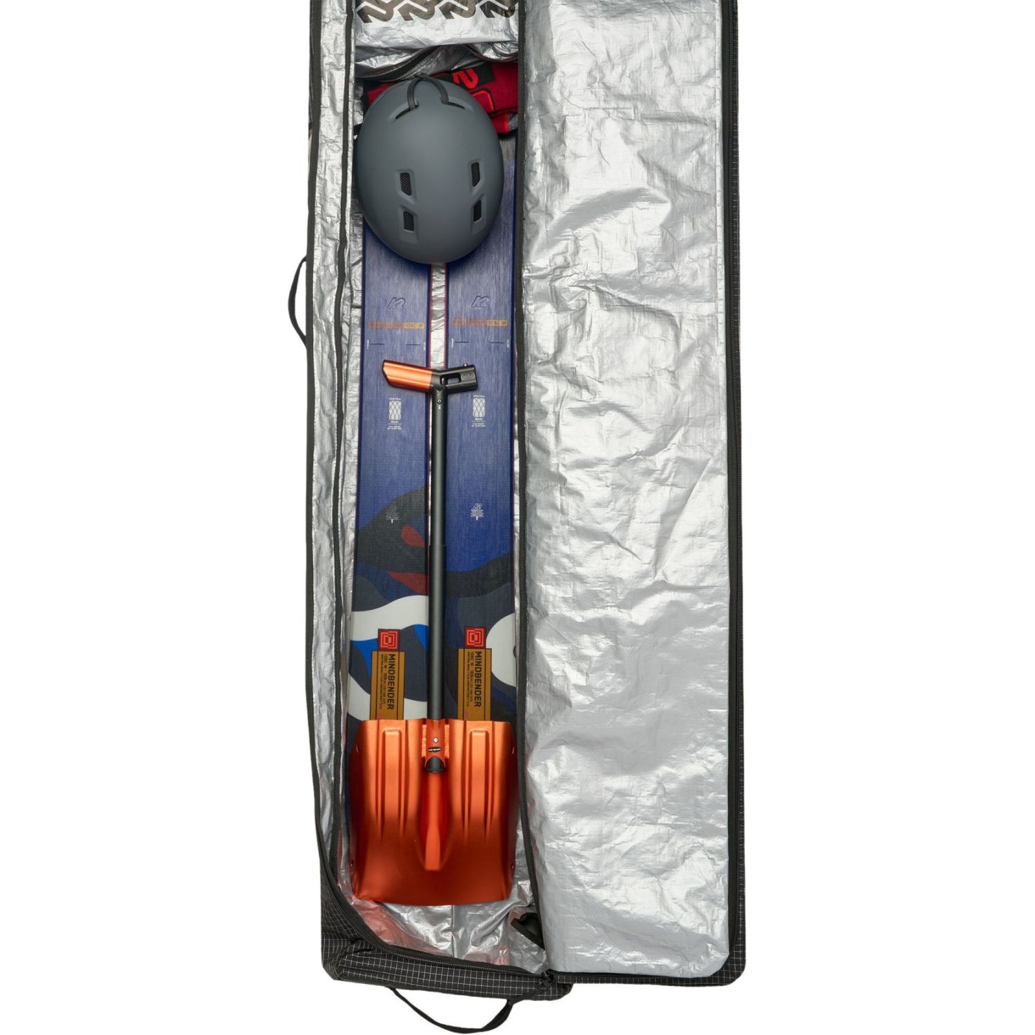 K2 Universal Ski Roller Bag, schwarz