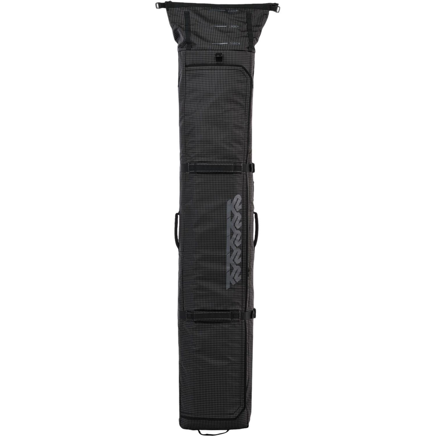 K2 Universal Ski Roller Bag, sort
