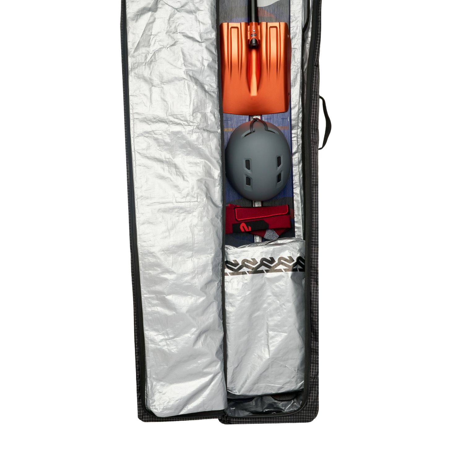 K2 Universal Ski Rullebag, Black