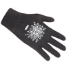 Kama Astrid, guantes, mujer, gris oscuro