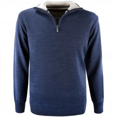 Kama Bjørn Merino, maglione da uomo, blu scuro