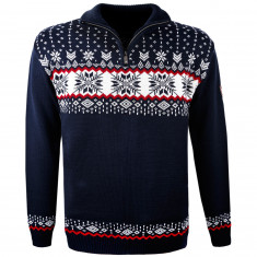 Kama Erik Merino Sweater, homem, azul marinho