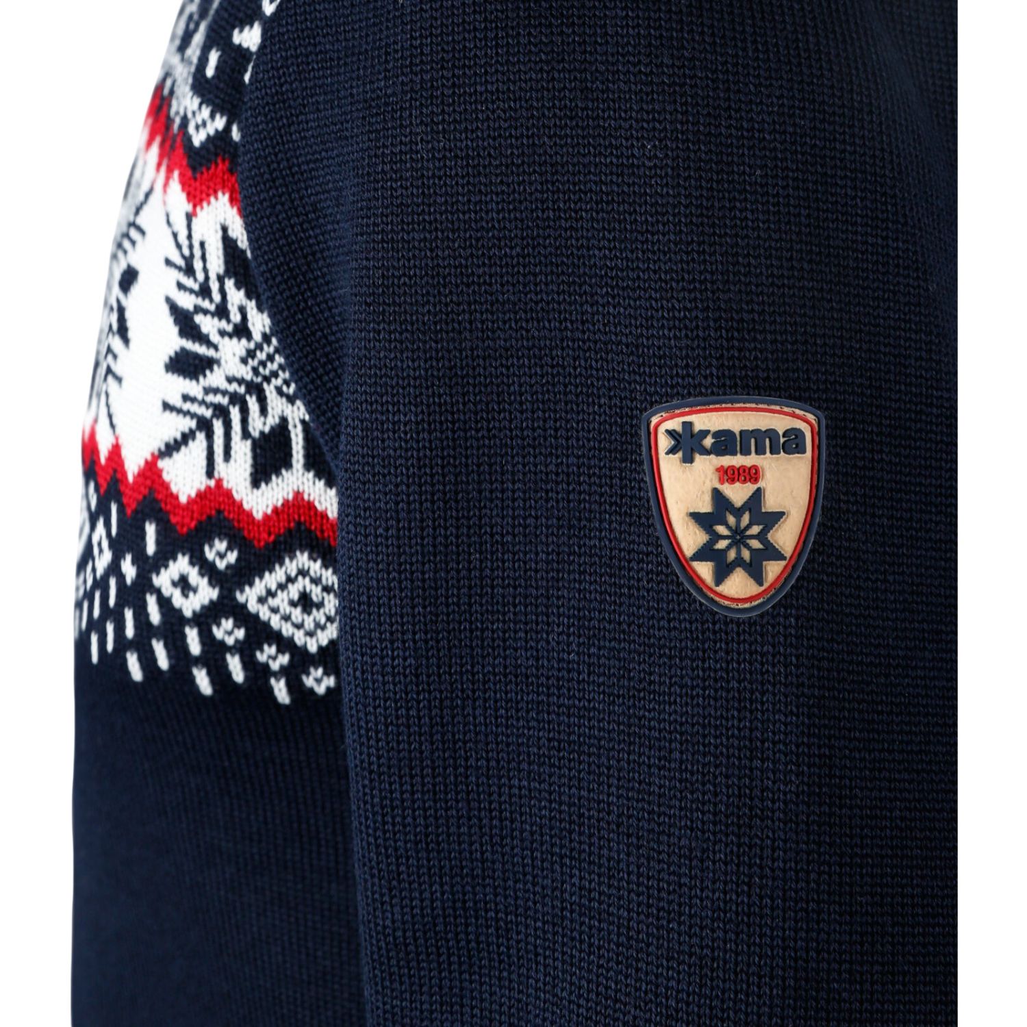 Kama Erik Merino Sweater, men, navy