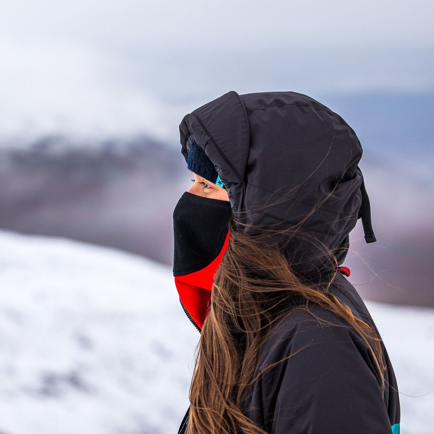 Kama halsedisse, Gore Windstopper, sort