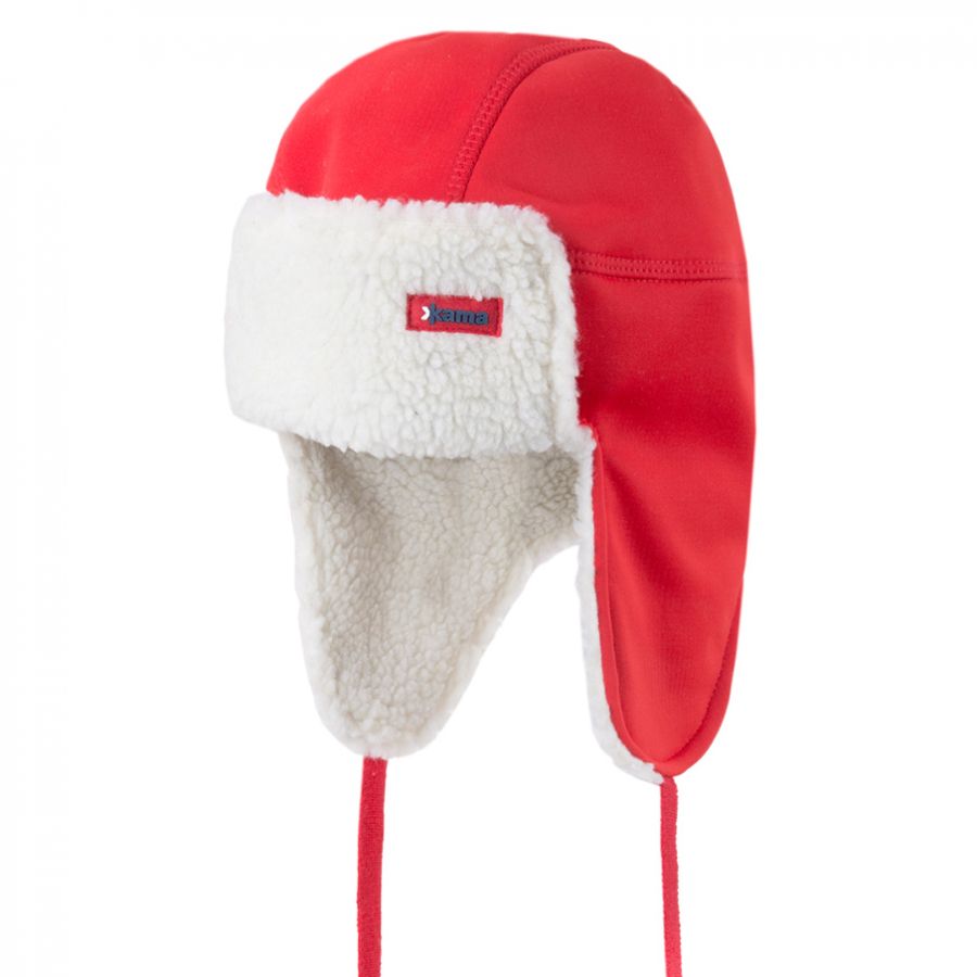 Kama Lapon, gorro softshell, rojo