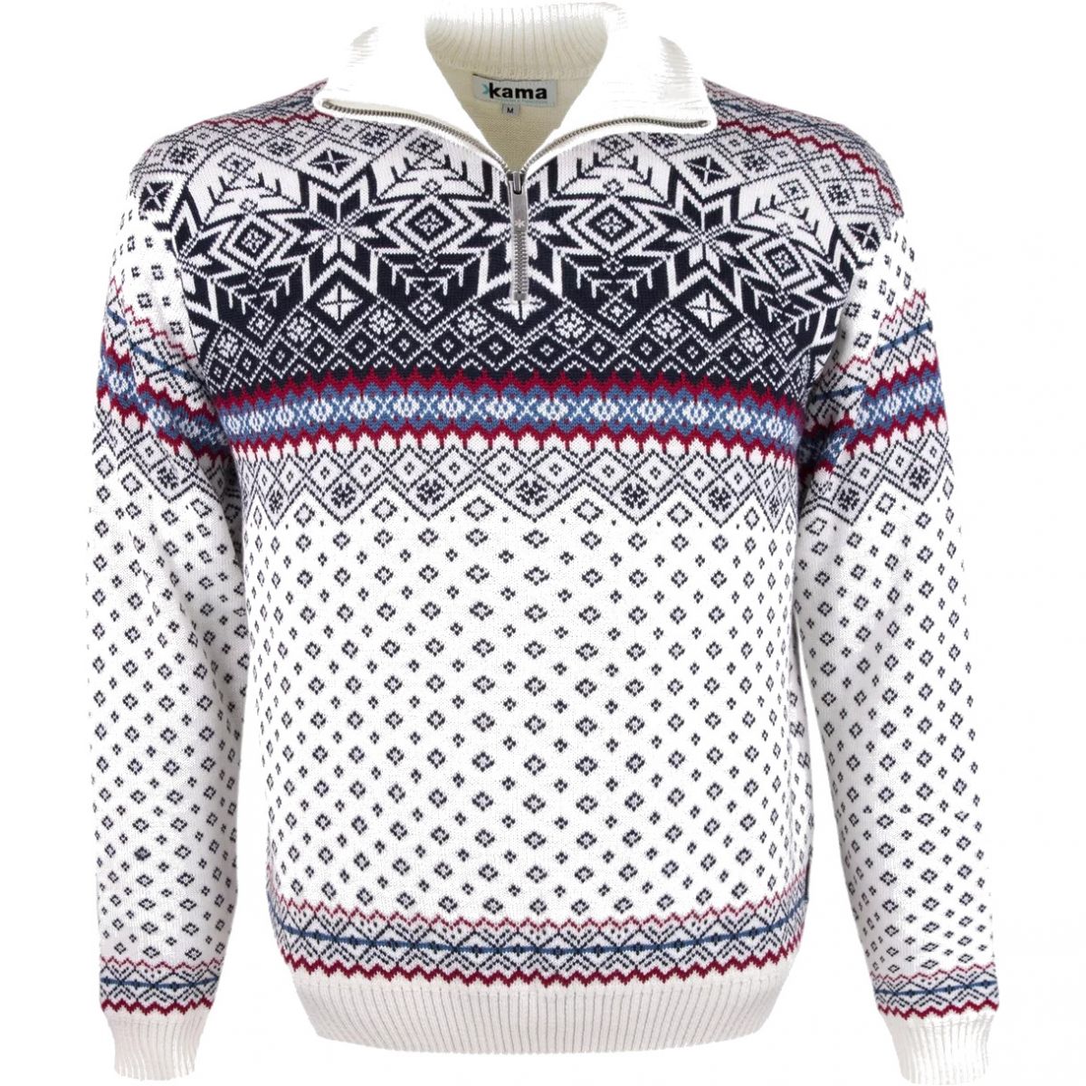 Kama Lykke, maglione, bianco