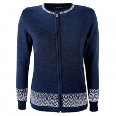 Kama Ragna, merino sweater, dames, marineblauw