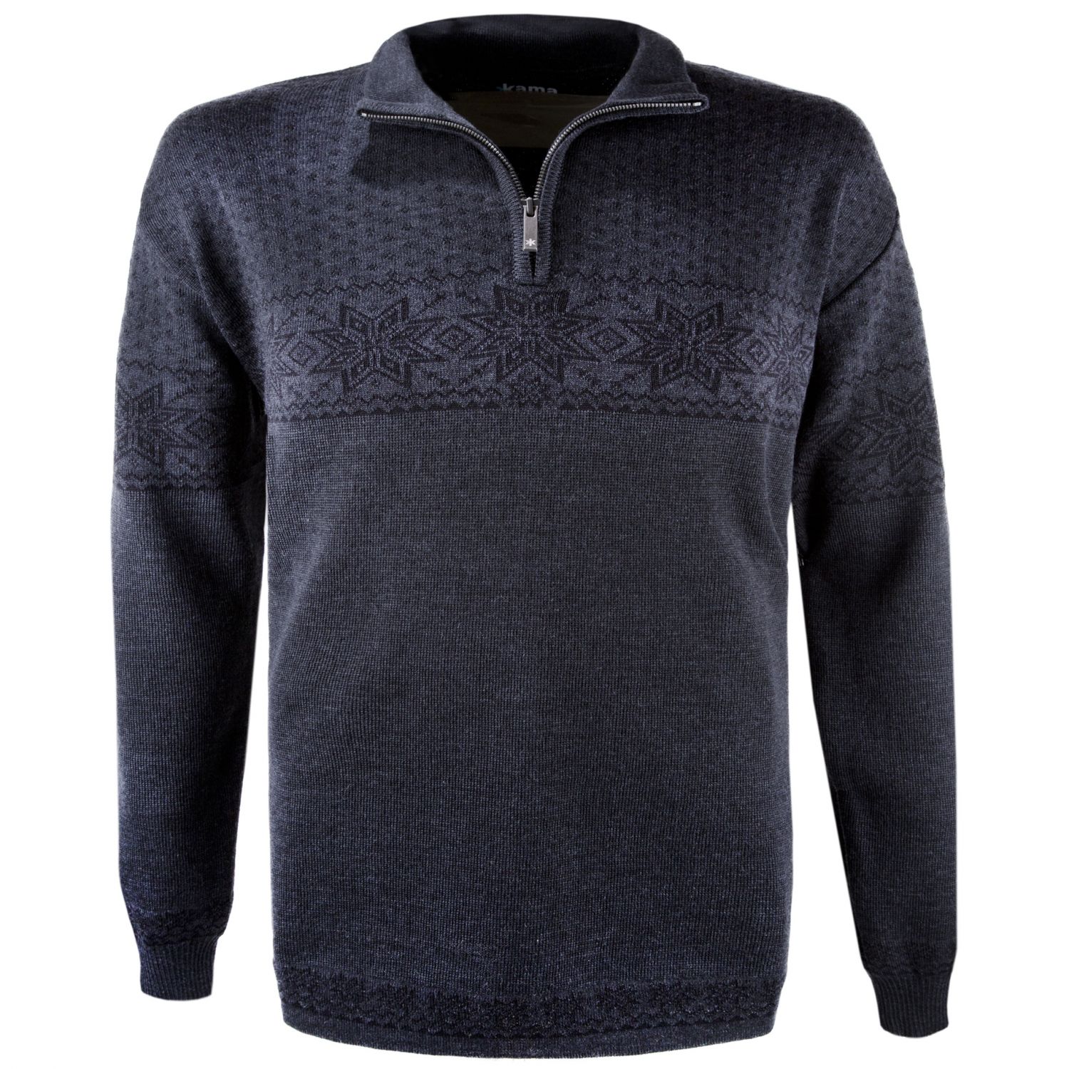 Kama Rune Merino pulóver, férfi, szürke