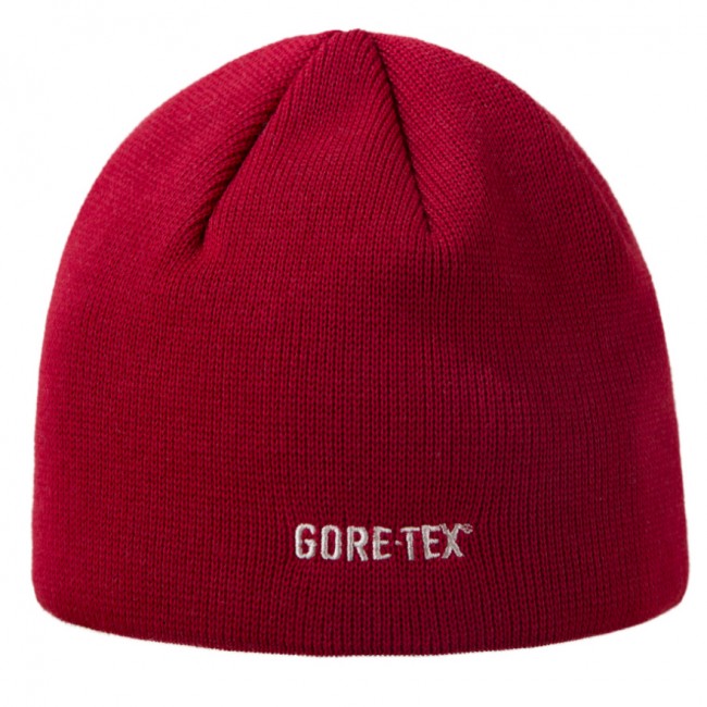 Kama stickad mössa med Gore-Tex, red